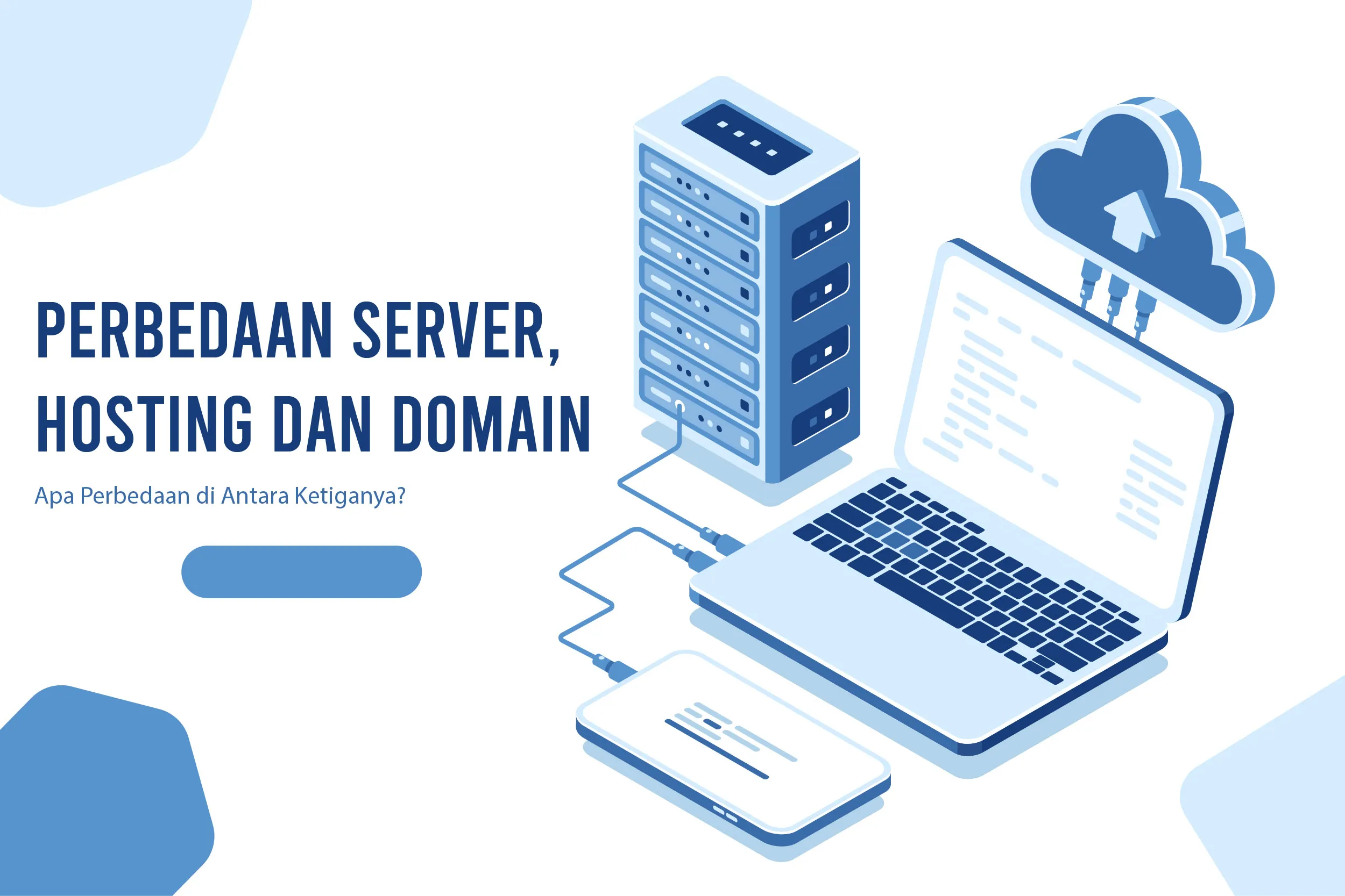 Perbedaan Server, Hosting dan Domain